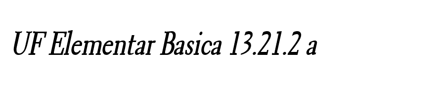 Transit 2 Condensed BoldItalic