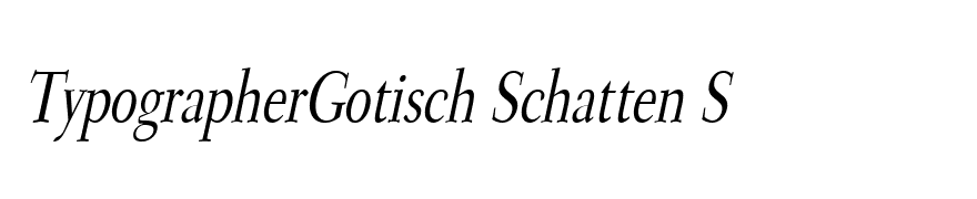 Transit Condensed Italic