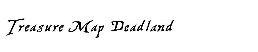 Treasure Map Deadland
