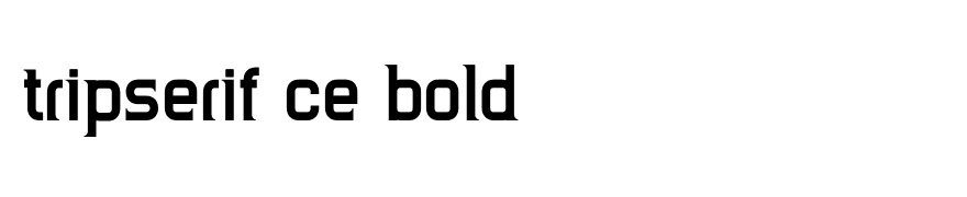 TripSerif CE Bold