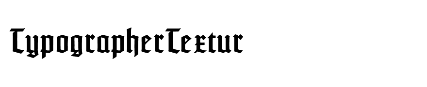 TypographerTextur