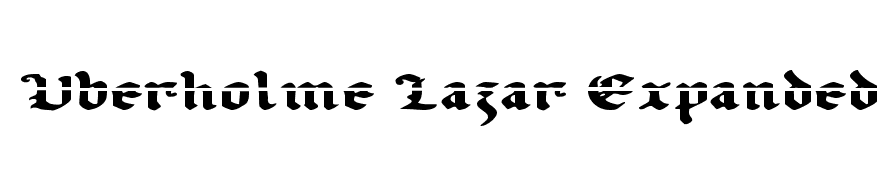 Uberholme Lazar Expanded