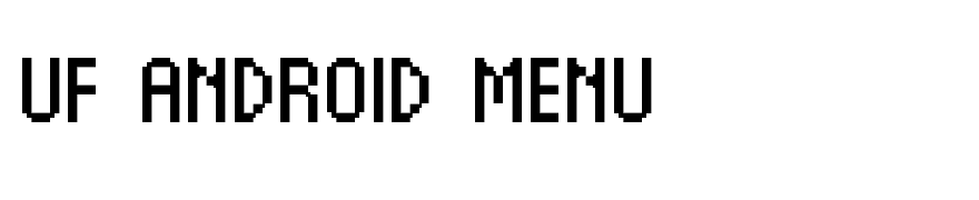 UF Android Menu