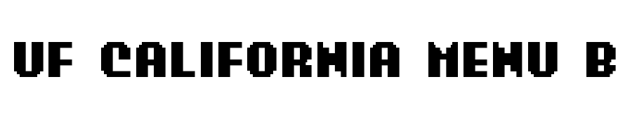 UF California Menu Bold