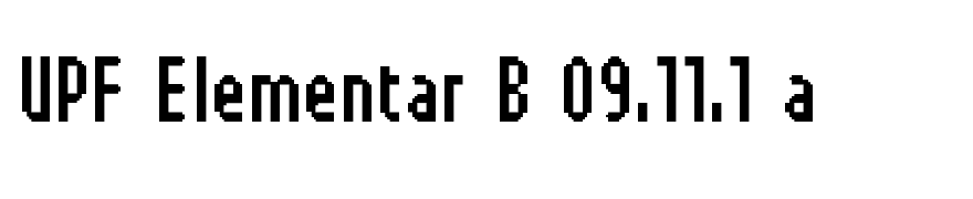 UF Elementar B 09.11.1 a