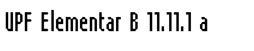 UF Elementar B 11.11.1 a