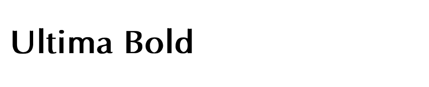 Ultima Bold