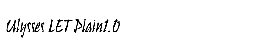 Ulysses LET Plain1.0