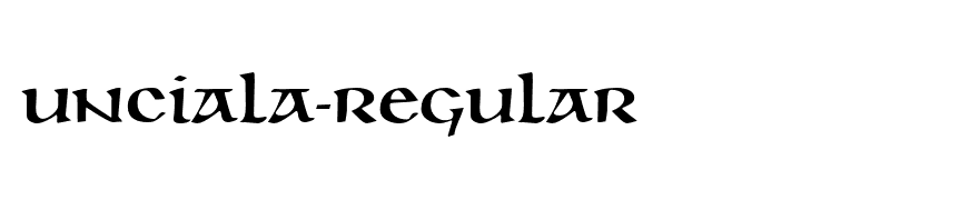 Unciala-Regular