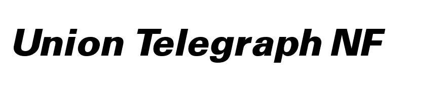 Uniform Black Italic