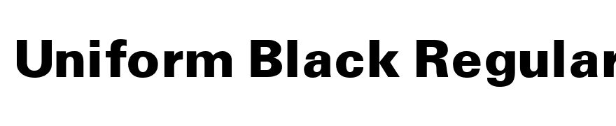 Uniform Black Regular