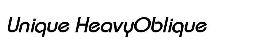 Unique HeavyOblique