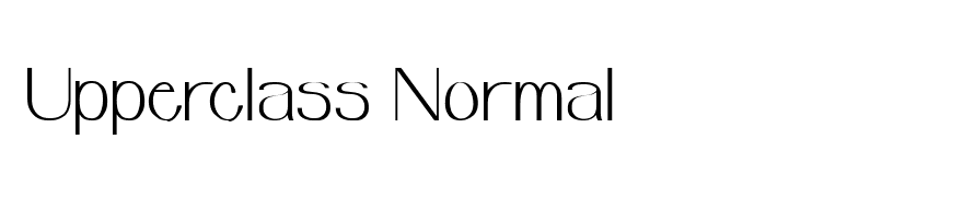 Upperclass Normal