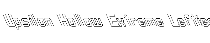 Upsilon Hollow Extreme Lefties