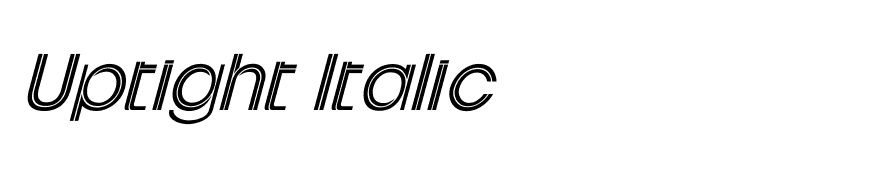Uptight Italic