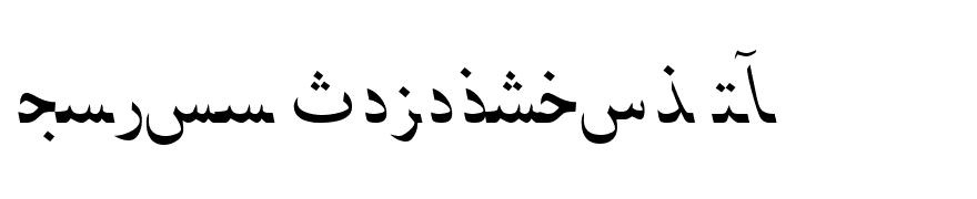 UrduNaskhSSK Italic