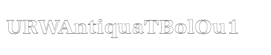 URWAntiquaTBolOu1