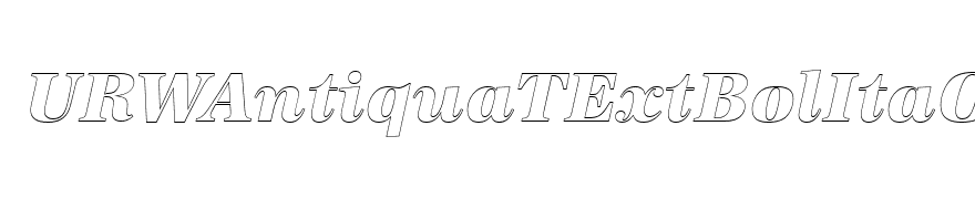 URWAntiquaTExtBolItaOu1