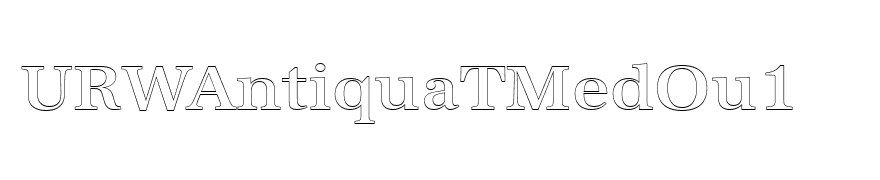 URWAntiquaTMedOu1