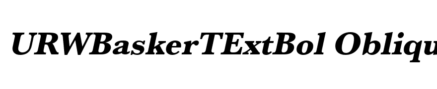 URWBaskerTExtBol Oblique
