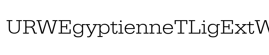 URWEgyptienneTLigExtWid