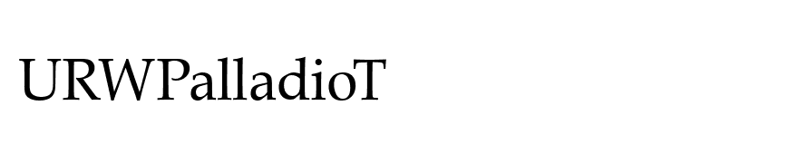 URWPalladioT
