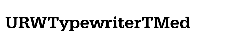 URWTypewriterTMed