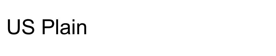 US Plain