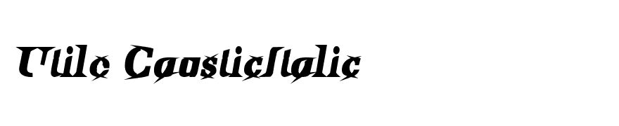 Utile CausticItalic