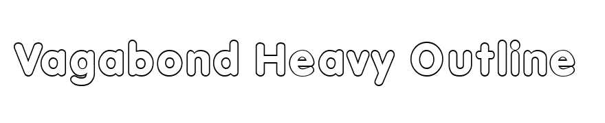 Vagabond Heavy Outline