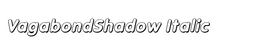 VagabondShadow Italic