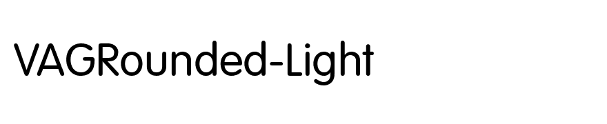 VAGRounded-Light