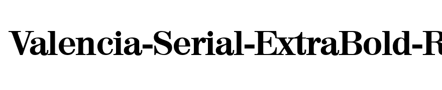 Valencia-Serial-ExtraBold-Regular