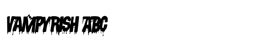 Vampyrish ABC