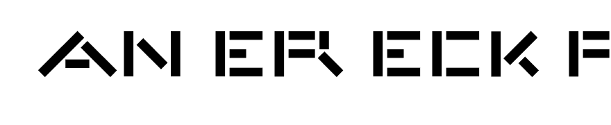 VanDerLeckArchiType OTF