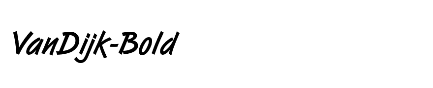 VanDijk-Bold