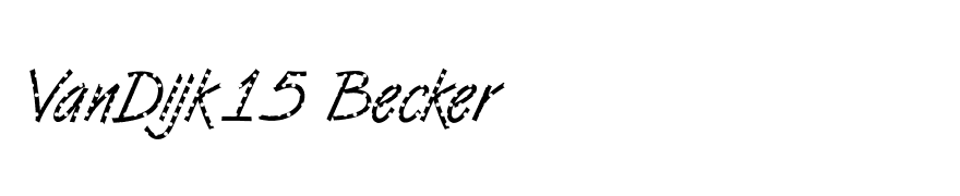 VanDijk15 Becker