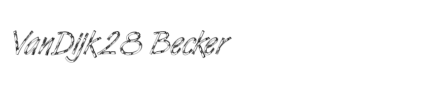VanDijk28 Becker