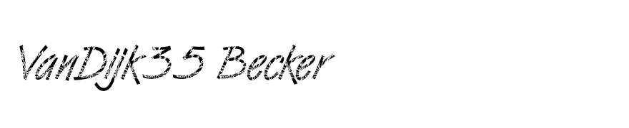 VanDijk35 Becker