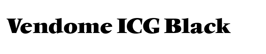 Vendome ICG Black