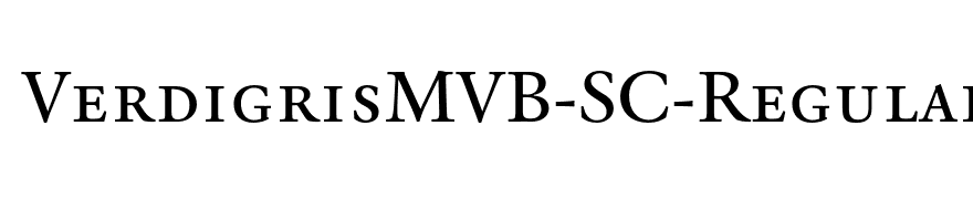 VerdigrisMVB-SC-Regular