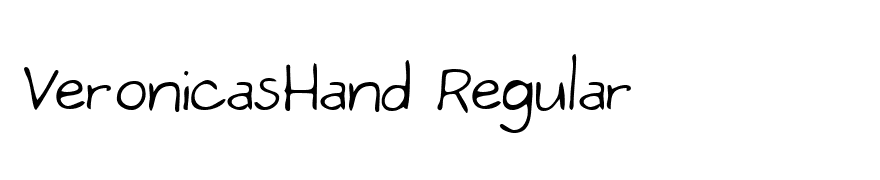 VeronicasHand Regular