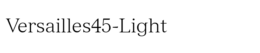 Versailles45-Light