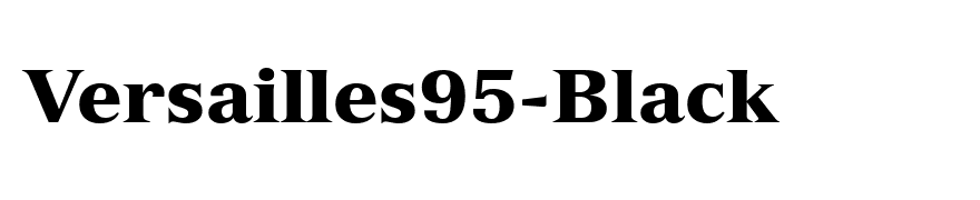 Versailles95-Black