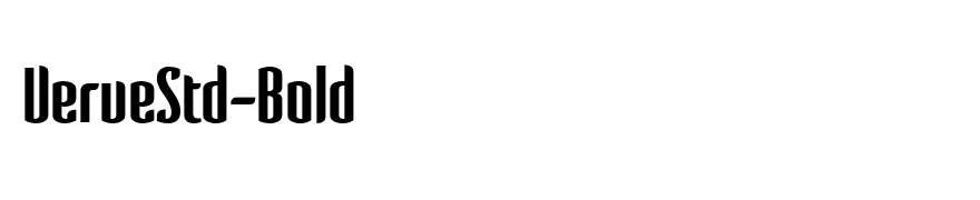 VerveStd-Bold
