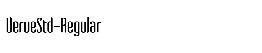 VerveStd-Regular