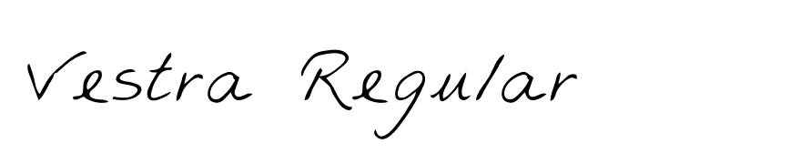 Vestra Regular