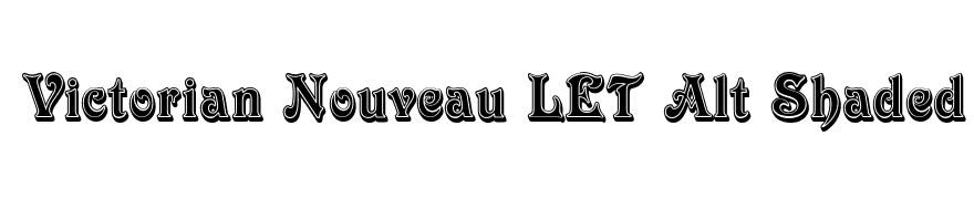 Victorian Nouveau LET Alt Shaded