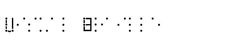 Visual Braille
