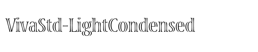 VivaStd-LightCondensed